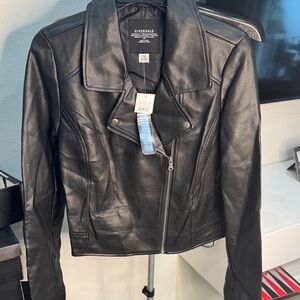 Junior’s riverdale Black Leather Jacket size L/XL